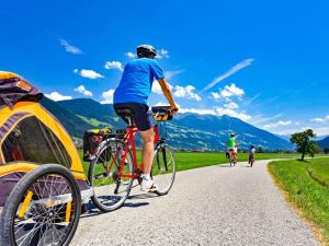 Ciclabile dei Tauri in bici e vacanza