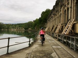 centrale idroelettrica treccani trezzo d'adda tour in bici e vacanze