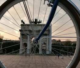 milan bike arco della pace